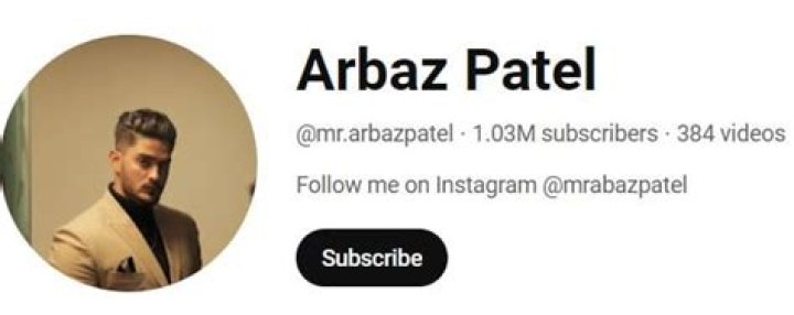 Arbaz Patel Height, Weight, Net Worth, Age, Birthday, Wikipedia, Who, Instagram, Biography