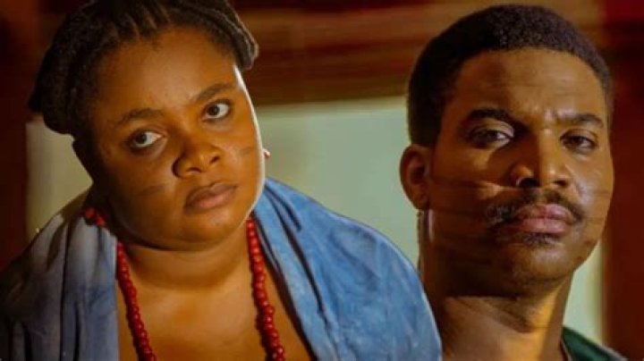 
Bimbo Ademoye and Kunle Remi stir reactions with a romantic scene in Anikulapo 