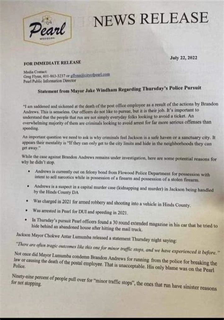 
Brad Pennington Of Utica, USPS Employee Killed In Car Crash Chase- Why Was He Running? 