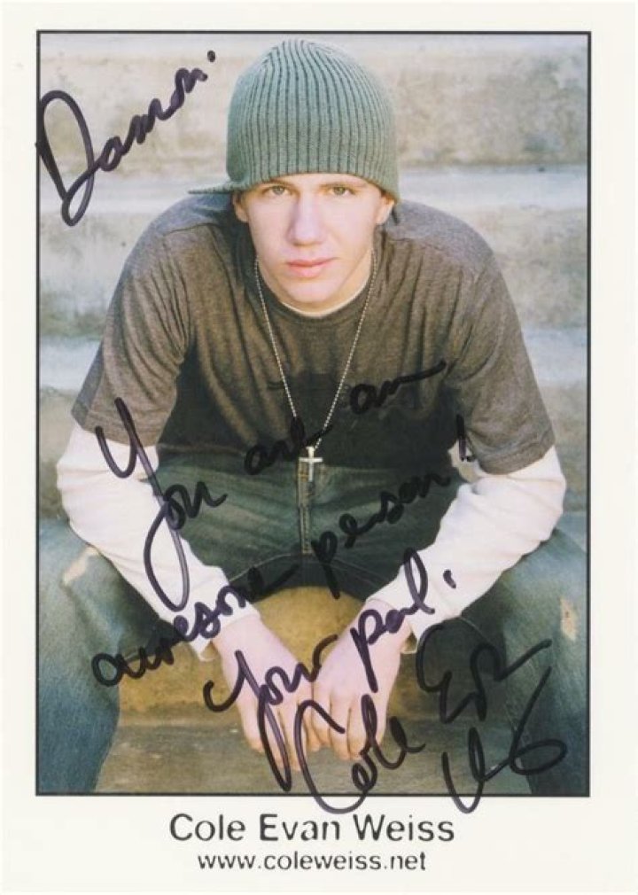 Cole Evan Weiss Net Worth