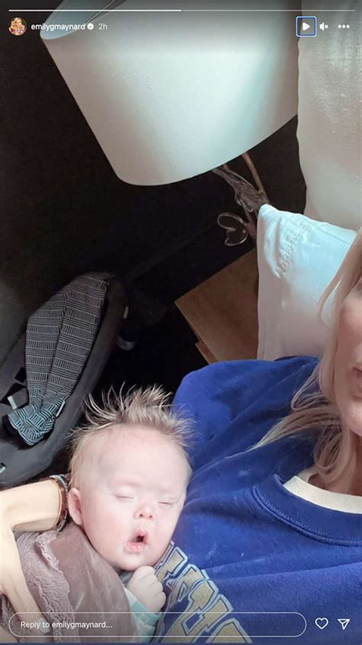 
Emily Maynard Johnson Shares Adorable Pics of Baby Son Jones: ‘Obsessed with Him’ 