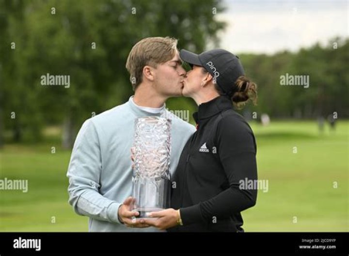 Golfer Pair Linn Grant And Her Partner Pontus Samuelsson Share The Same Passion For The Sport