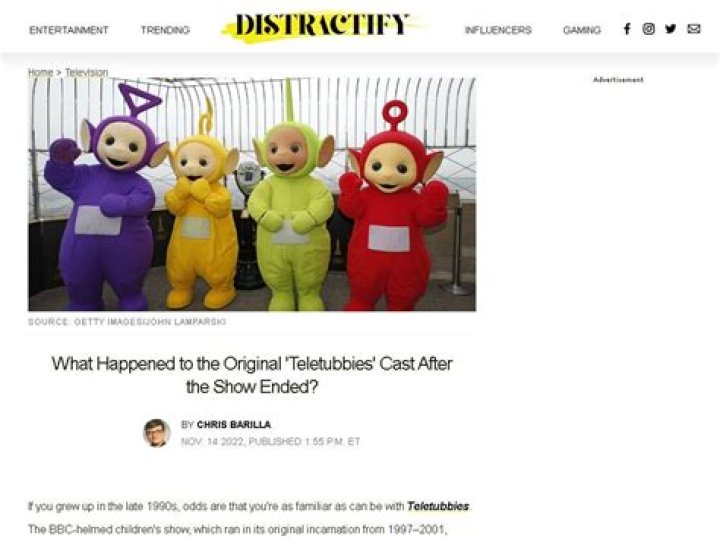 How Did Laa Laa Teletubbies Die? Find What Happened To Him?