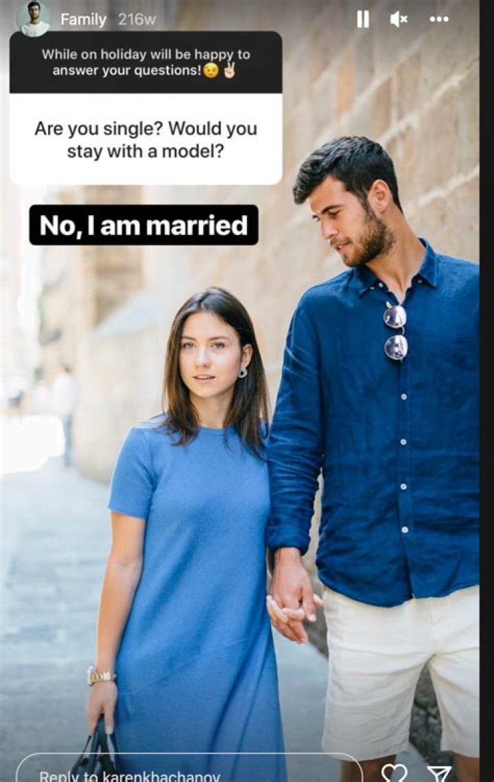 How Old Is Veronika Shkliaeva? Meet Karen Khachanov’s Wife On Instagram