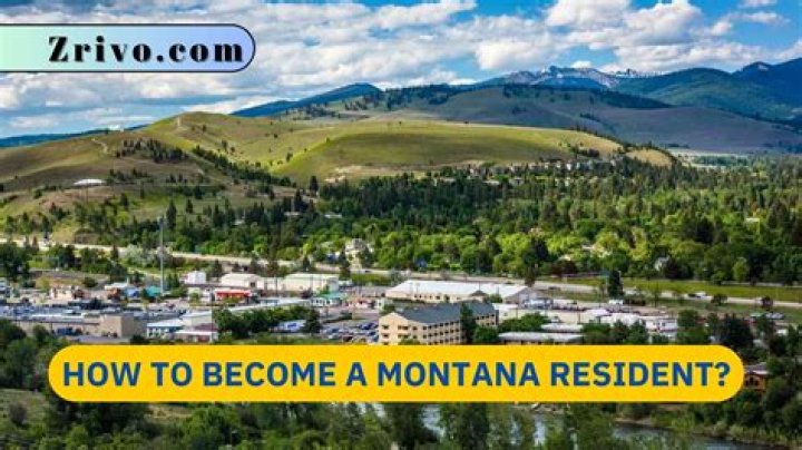 How to become a montana resident