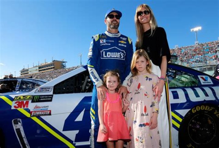 
Jimmie Johnson Daughter: Genevieve Marie & Lydia Norriss Johnson 