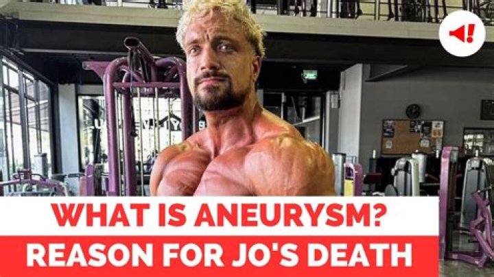 Jo Lindner death: Can steroids cause an aneurysm?