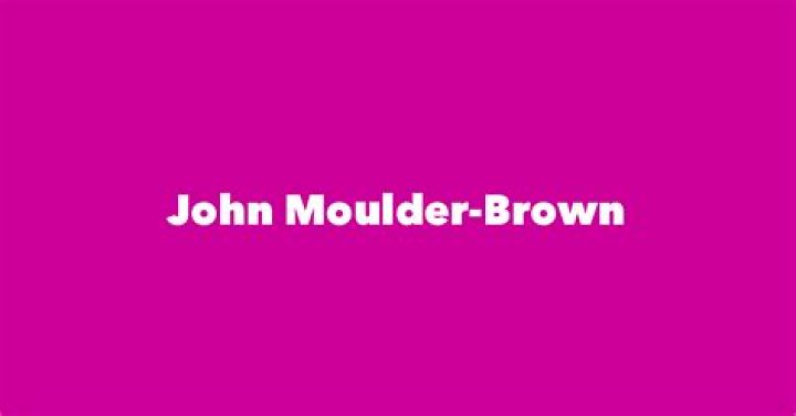 John Moulder-Brown Net Worth