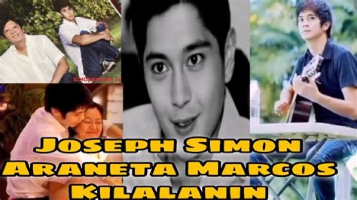 Joseph Simon Araneta Marcos Education, Biography, Girlfriend, Age, Birthday, Height, School, Instagram