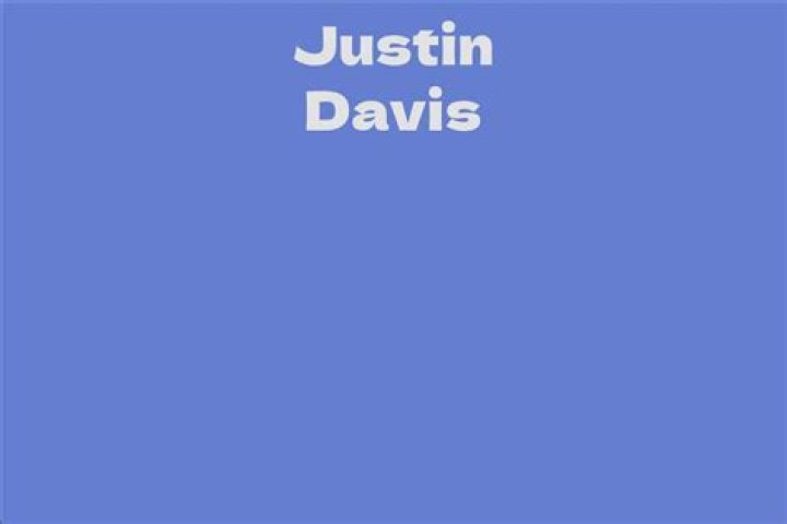 Justin Davis Net Worth