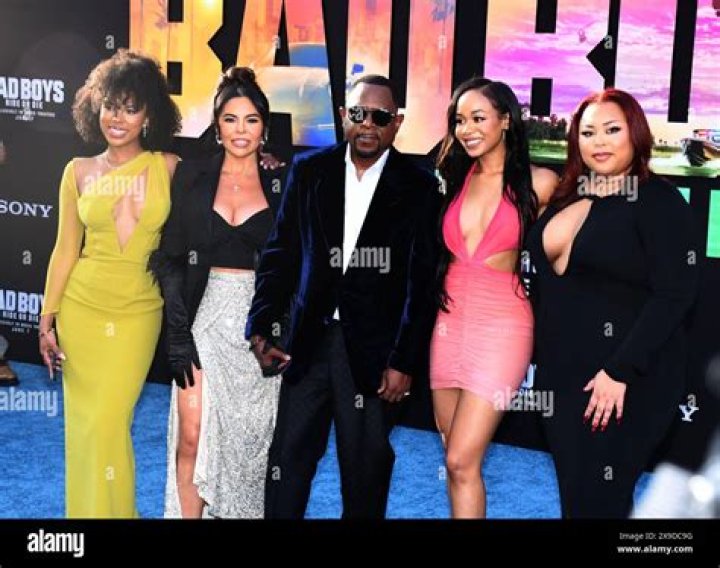 
Martin and Ex-Wife Shamicka Gibbs Have Two Daughters 