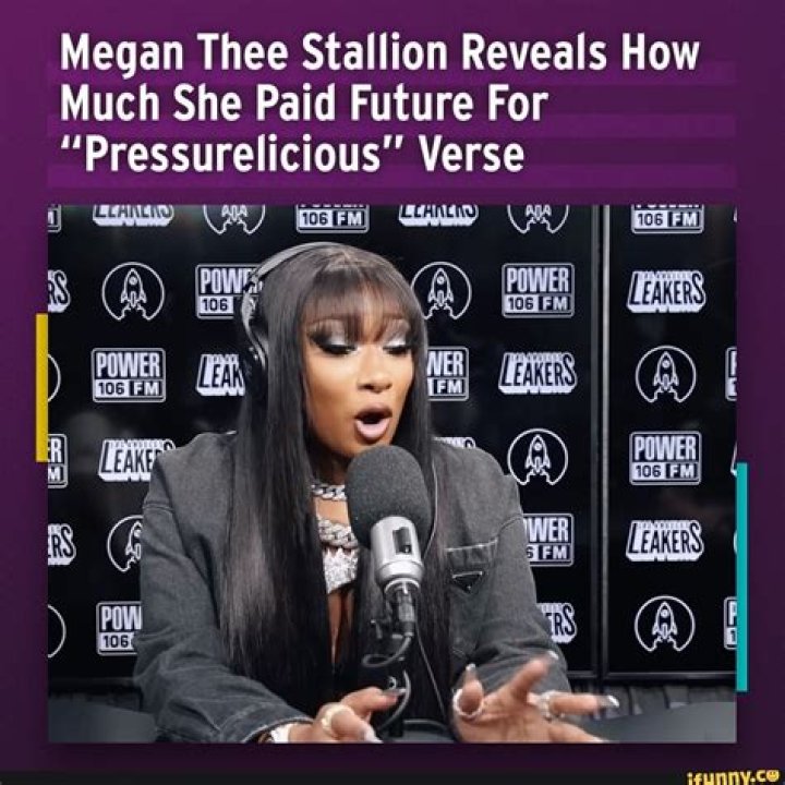 
Megan Thee Stallion Says She Paid Future $250K To Feature On ‘Pressurelicious’ 