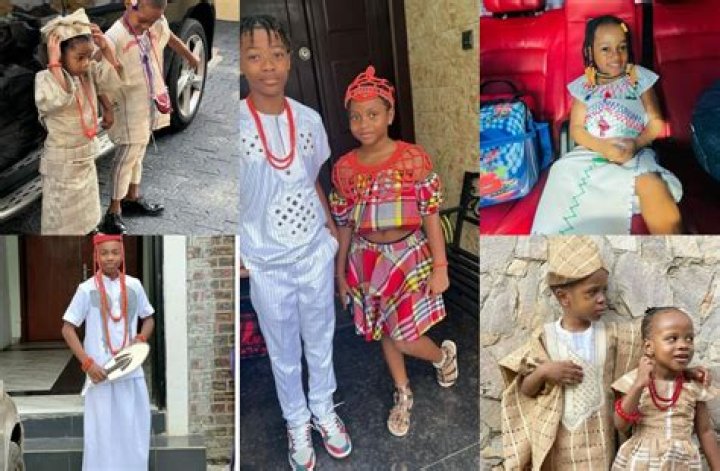 
Mercy Aigbe, Linda Ikeji, Lola Okoye, and others proudly display their children’s Independence Day attire. 