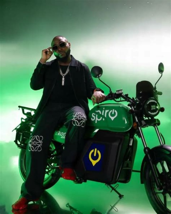 
Nigerian Singer, Davido Acquires New Cruise Bike, Flaunts It Online 