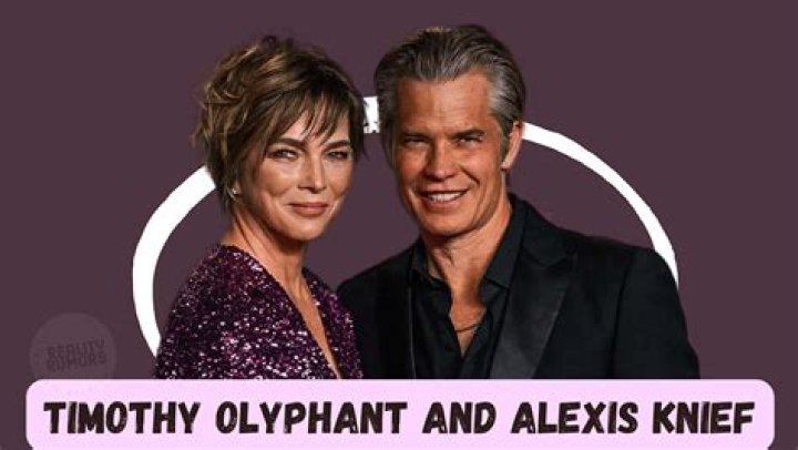 Timothy Olyphant | Wife Alexis Knief | Married Life