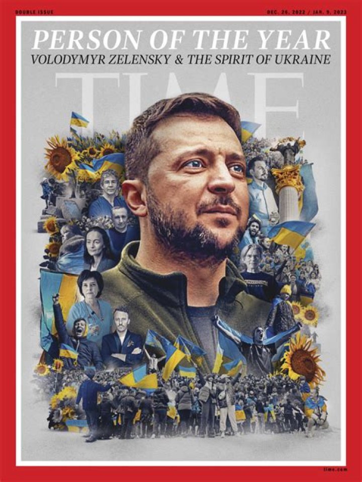 
Volodymyr Zelenskyy and ‘The Spirit of Ukraine’ Named Time’s 2022 Person of the Year 