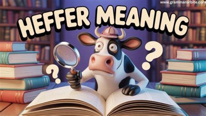 What does heffer mean in slang