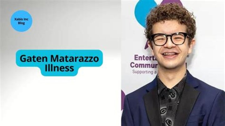
What Happened To Gaten Matarazzo? Illness And Health Update 