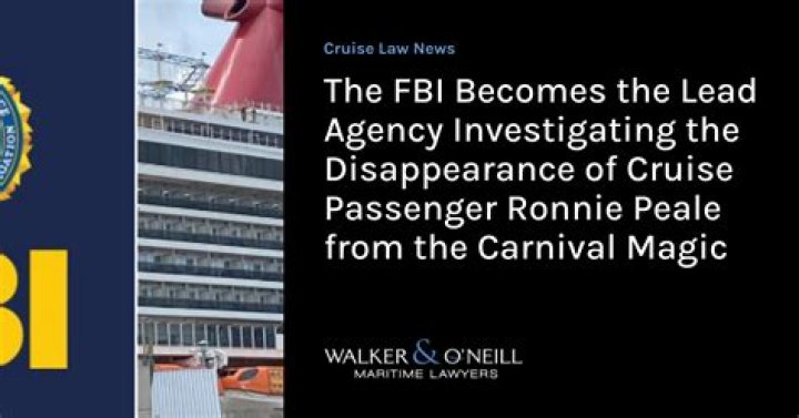 What happened to Ronnie Peale Jr? Search for missing Virginia man on a carnival cruise intensifies
