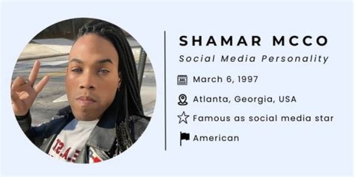 Who are Shamar Mccos Parents? Shamar Mcco Biography, Parents Name, Nationality and More
