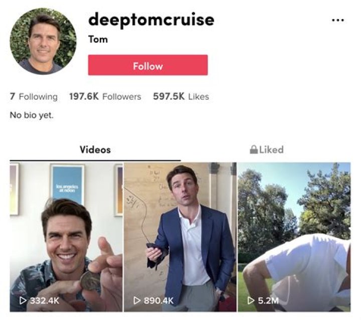 Who is Deeptomcruise On Tiktok? Tom Cruise Copycat Face Revealed