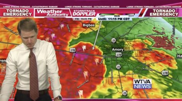 
Who is Matt Laubhan, WTVA meteorologist gets emotional while covering Mississippi tornado? 