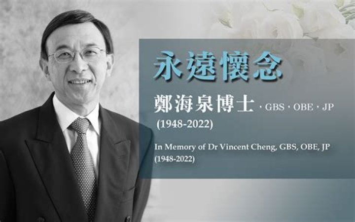 
Who is Vincent Cheng? Hong Kong banker Vincent Cheng Dies At 74 