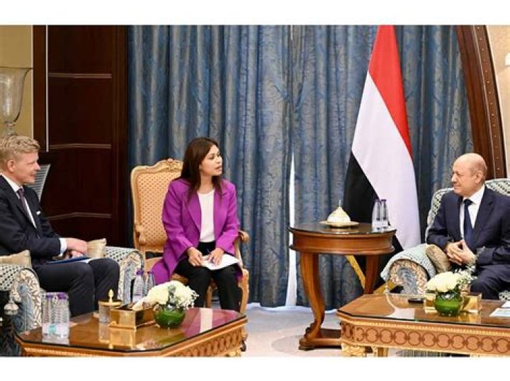 
Yemeni leader, UN envoy meet to discuss truce renewal 